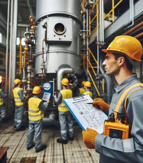 Treinamento de Segurança para operador de caldeiras