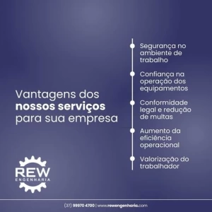  A segurança no trabalho não é apenas uma obrigação legal, mas um compromisso com a vida. A aplicação da NR-13 protege empresas, funcionários e garante operações mais eficientes e seguras. 👷‍♂️  Conte com a REW Engenharia!  🔗 Clica no link da bio e fale conosco.  📍 Av. Professor Mello Cançado, 2035, Belvedere - Pará de Minas - MG  #rewengenharia #segurança #nr13 #inspecao #inspecaonr13 #caldeiras #vasos #tubulações #siderurgia #crea #engenhariaindustrial #engenharias #manutencao #valvulas #vasosdepressão